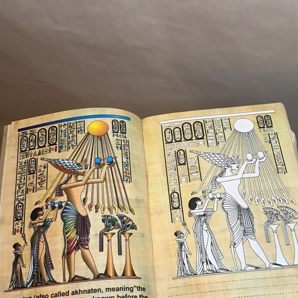 Color book egypian pharaonh - Picture 3 of 4